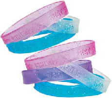 Best Friends Glitter Jelly Bracelet